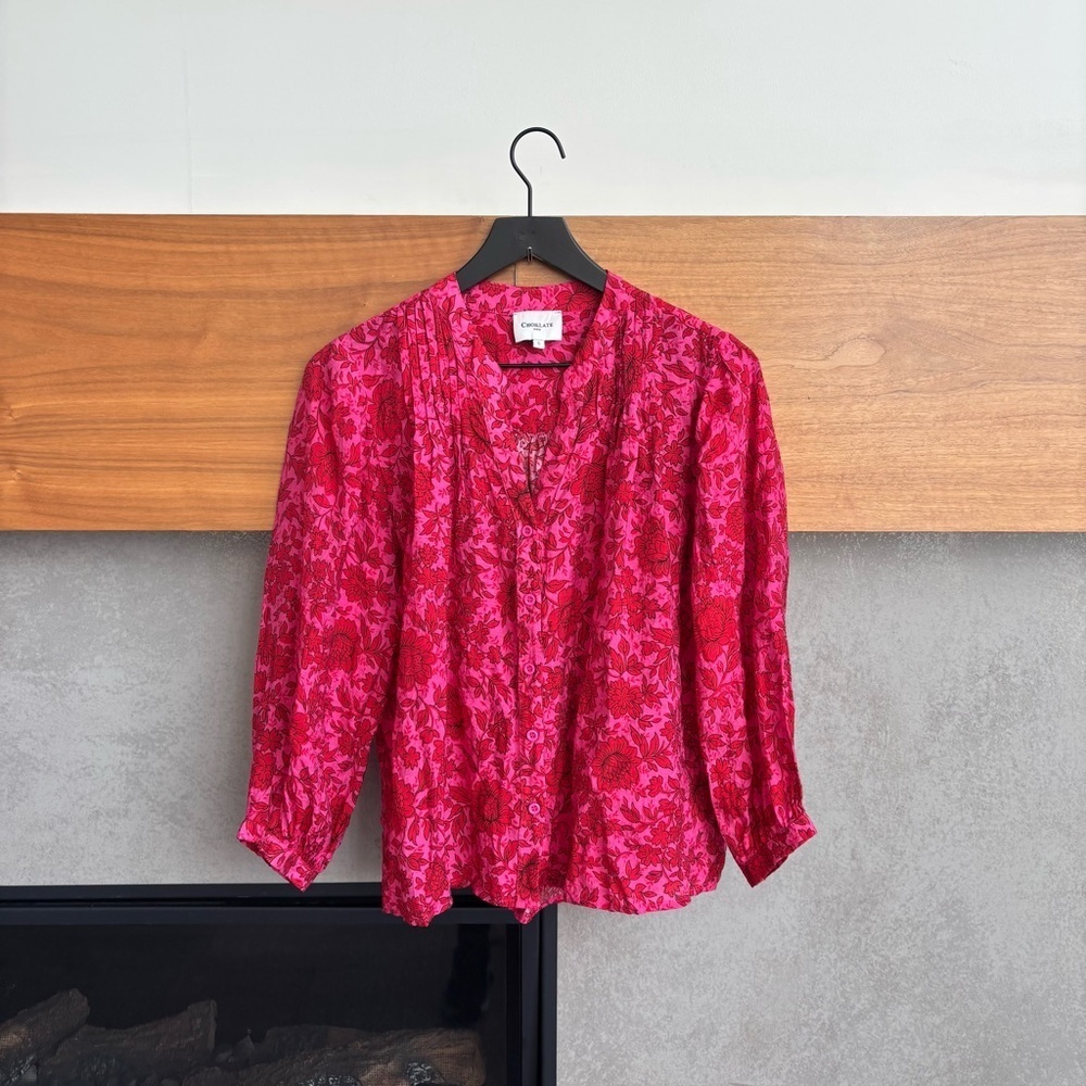 Choklate Paris Saint Tropez Printed Shirt, Size S - Picture 2 of 12
